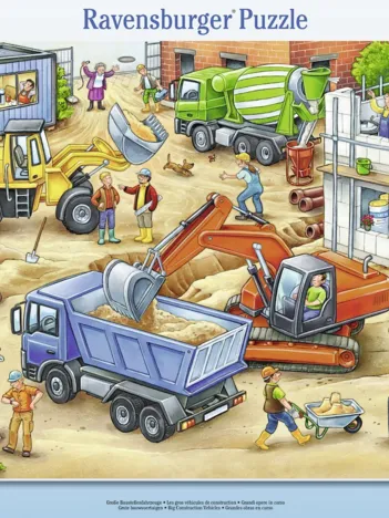 Produit Puzzle Cadre - Sur le Chantier Image