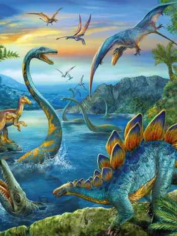 Produit 3 Puzzles - Fascination des Dinosaures Image