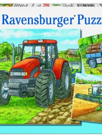 Produit 3 Puzzles - Machines agricoles Image