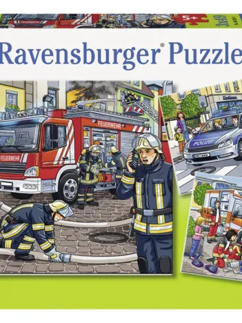 Produit 3 Puzzles - Les Secours Image