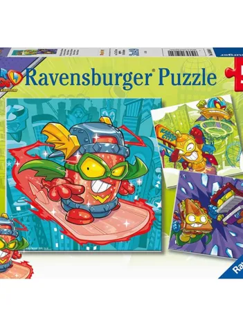Produit 3 Puzzles - Super Zings Image