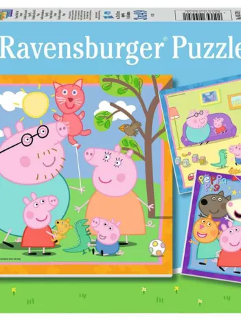Produit 3 Puzzles - Peppa Pig Image