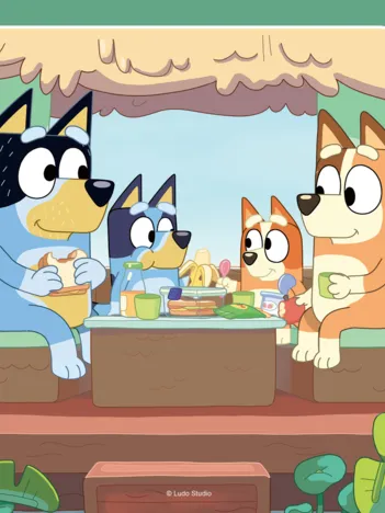 Produit 3 Puzzles 49 Pièces - Aventures Bluey Image