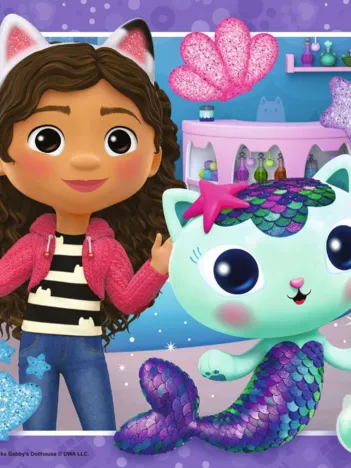 Produit 3 Puzzles -La Maison de Poupée de Gabby Image