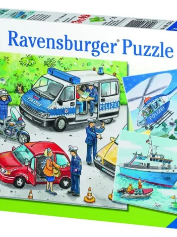 Produit 3 Puzzles - Forces de Police Image