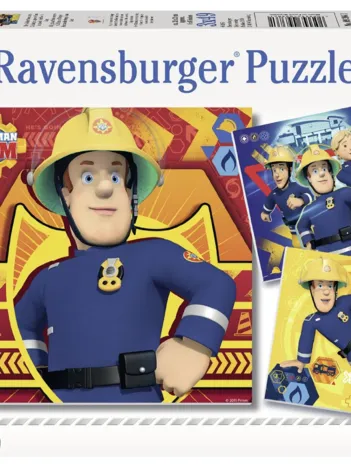Produit 3 Puzzles - Sam le Pompier Image