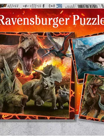 Produit 3 Puzzles - Jurassic World Image