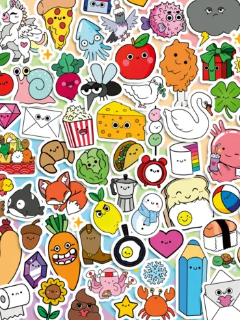 Produit Stickers Kawaii Image