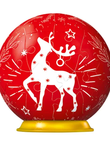 Produit Puzzle 3D - Boule de Noël Rennes Image