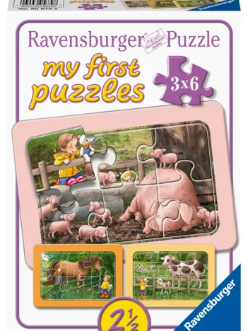 Produit 3 Puzzles - Lotta à la Ferme Image