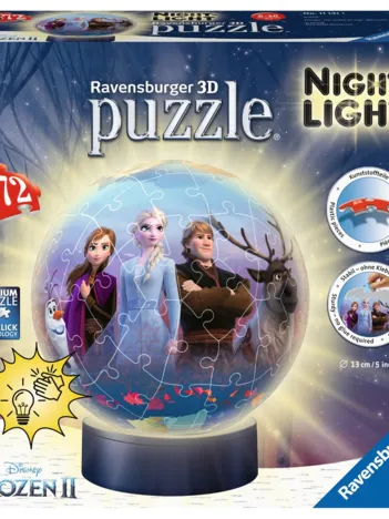 Produit Puzzle 3D avec Led - Frozen II Image