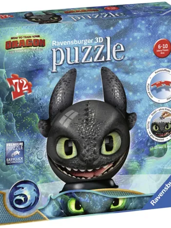 Produit Puzzle 3D - DreamWorks - Dragon Image