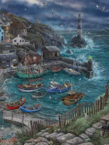 Produit Exit Puzzle - Le village de pêcheurs Image