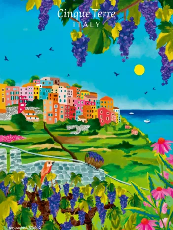 Produit Cinque Terre, Italie Image