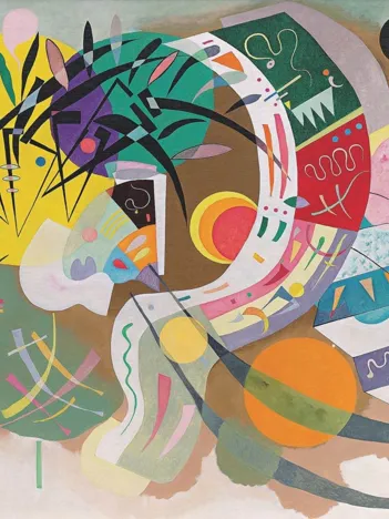 Produit Vassily Kandinsky - Dominant Curve Image