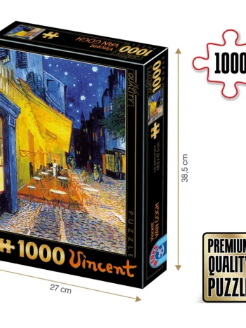 Produit Van Gogh Vincent - Arles, Terrasse du café le soir, Place du Forum Image