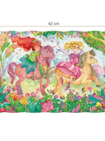 Produit 2 Filles à Dos de Poney Image