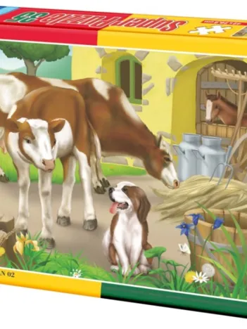 Produit Pièces XXL - Vaches et chien Image