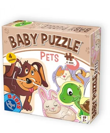 Produit 4 Puzzles - Bébés Animaux Image