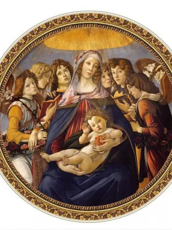 Produit Botticelli Sandro - Madonna della Melagra Image