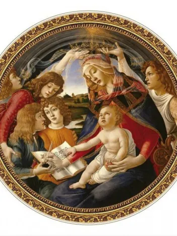 Produit Botticelli Sandro : Madonna del Magnifica Image
