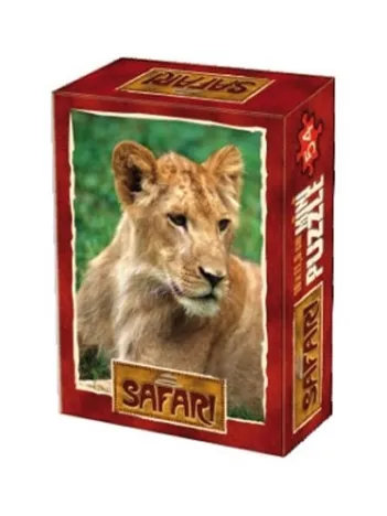 Produit Mini Puzzle - La lionne Image