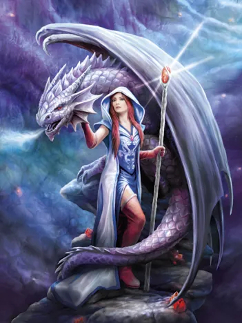 Produit Anne Stokes - Mage Dragon Image