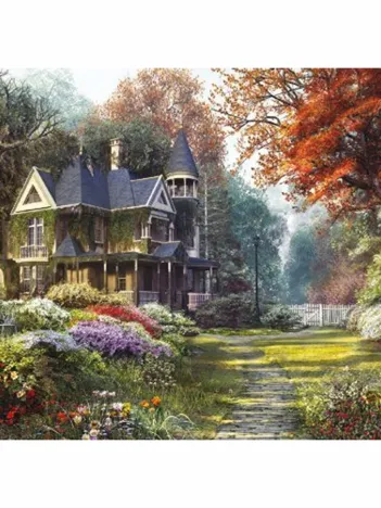 Produit Belle demeure dans un Jardin Victorien Image