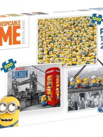 Produit 3 Puzzles - Minions Image