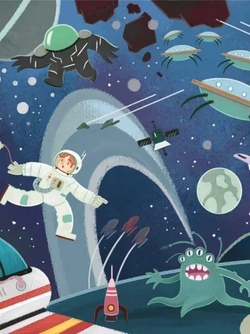 Produit Supercolor Space Odyssey - Effet Paillettes Image