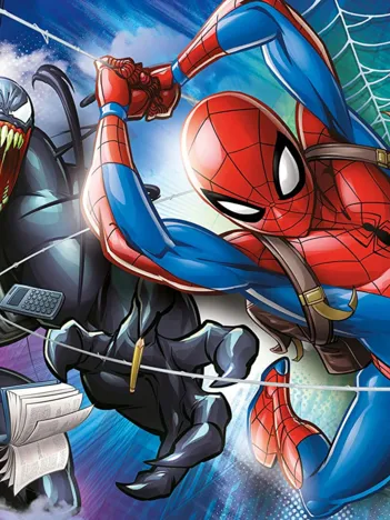 Produit Spiderman Supercolor Puzzle Image