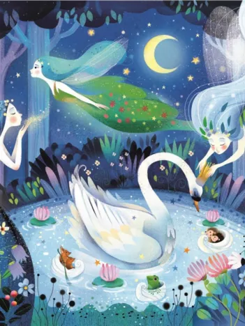 Produit Puzzle Brillant - A Fairy Night Image