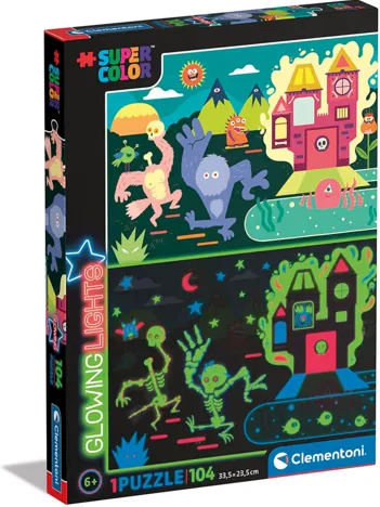 Produit Puzzle Phosphorescent - Monsters Image