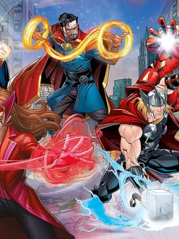 Produit Pièces XXL - Super Color - Glitter Effect - Marvel Avengers Image