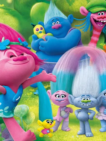 Produit Puzzle Géant de Sol - Trolls Image