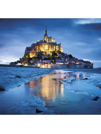 Produit Puzzle 1500 pièces : Le Mont Saint Michel, France Image