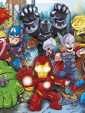 Produit Marvel Superhero - 2x20 + 2x60 Pièces Image