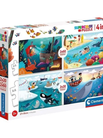 Produit 4 Puzzles - Seaworld Image