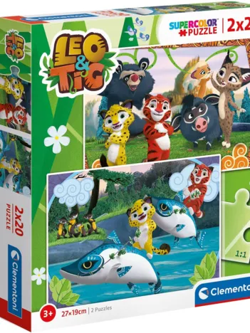 Produit 2 Puzzles - Leo & Tig Image