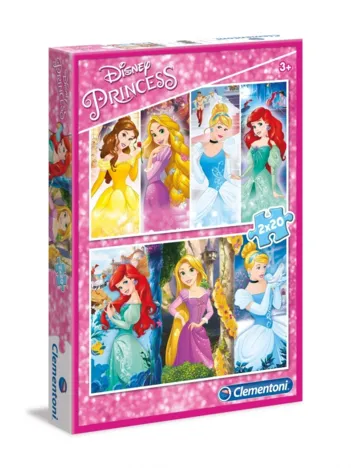 Produit 2 Puzzles - Disney Princess Image