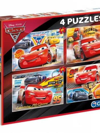 Produit 4 Puzzles - Cars 3 Image