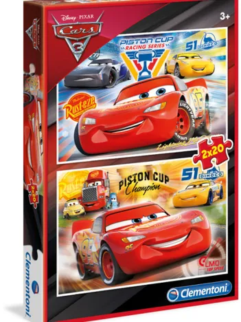 Produit 2 Puzzles - Cars 3 Image