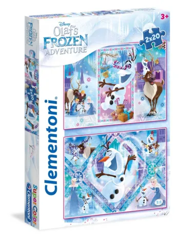 Produit 2 Puzzles - La Reine des Neiges Image