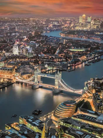 Produit Vue Aérienne sur Londres Image