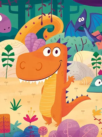 Produit Pièces XXL - Dinosaures Image