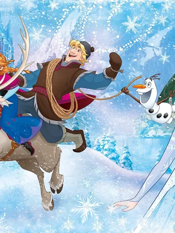 Produit Puzzle Géant de Sol - La Reine des Neiges Image