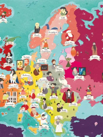 Produit Exploring Maps : Europe - Monuments + Personnes Image