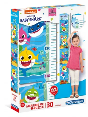 Produit Pièces XXL - Toise - Measure Me Puzzle - Baby Shark Image