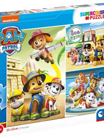 Produit 3 Puzzles - Pat Patrouille Image