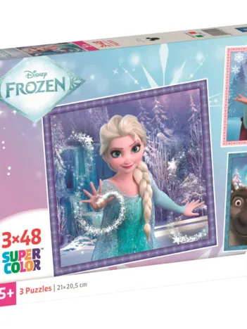 Produit 3 Puzzles - La Reine Des Neiges Image